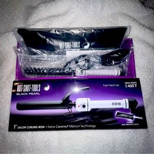 Nano Ceramic Salon Curling Iron/Wand 1”